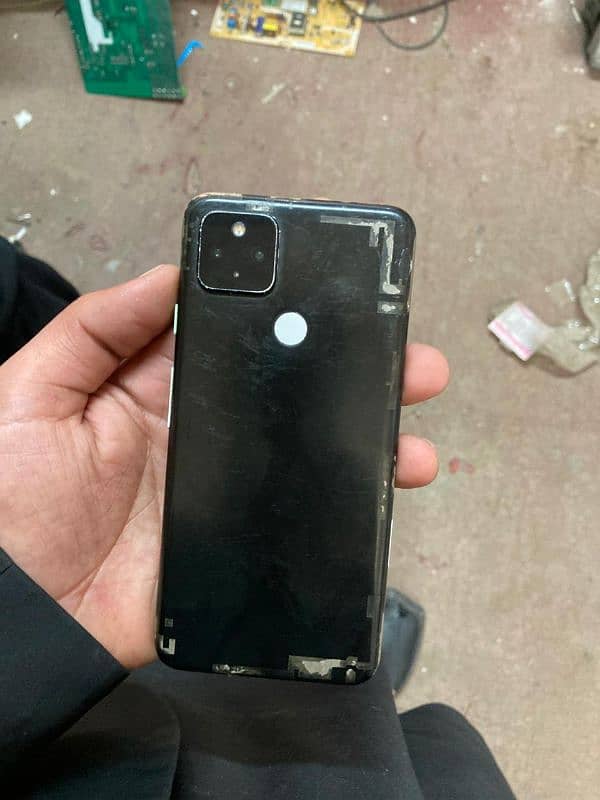 pixel 4A 5g OEM unlock 6/128 screen and back broken Best camera 2