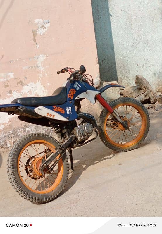 habib 2007 model kdt trail modify golden num 1