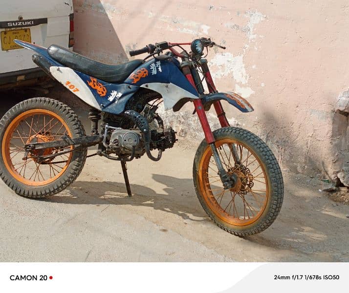 habib 2007 model kdt trail modify golden num 2