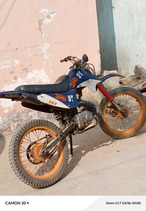 habib 2007 model kdt trail modify golden num 4