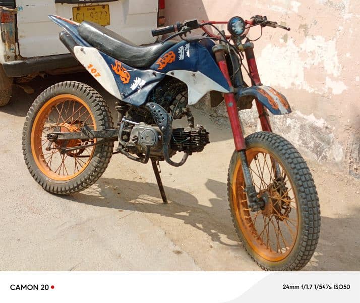 habib 2007 model kdt trail modify golden num 5