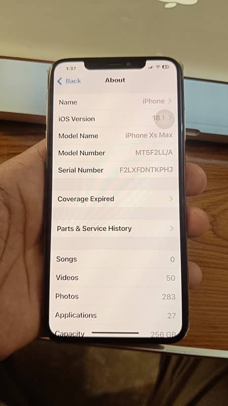 iphone xs max 256 gb 9