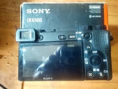 A6500 Sony mirror less cam only Body with box