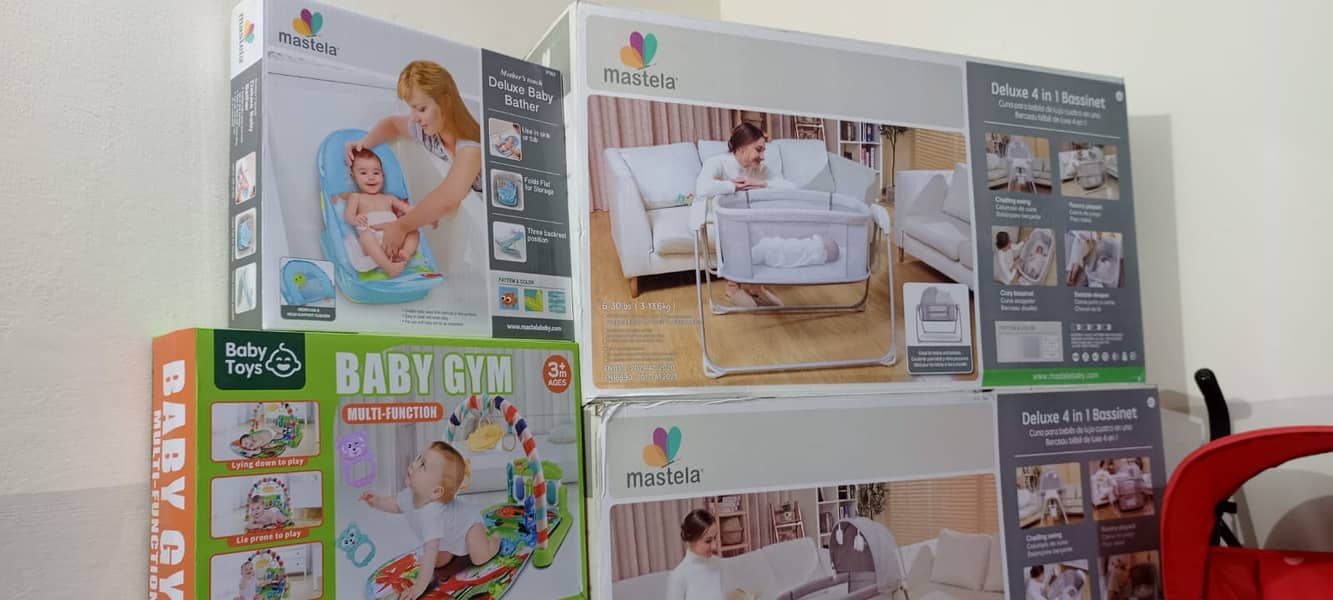 Mastela 4 in 1 & 3 in 1 | Kids Electric Baby Swing cot | 03015157031 13