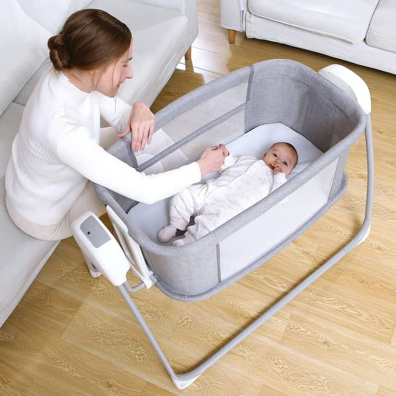 Mastela 4 in 1 & 3 in 1 | Kids Electric Baby Swing cot | 03015157031 18