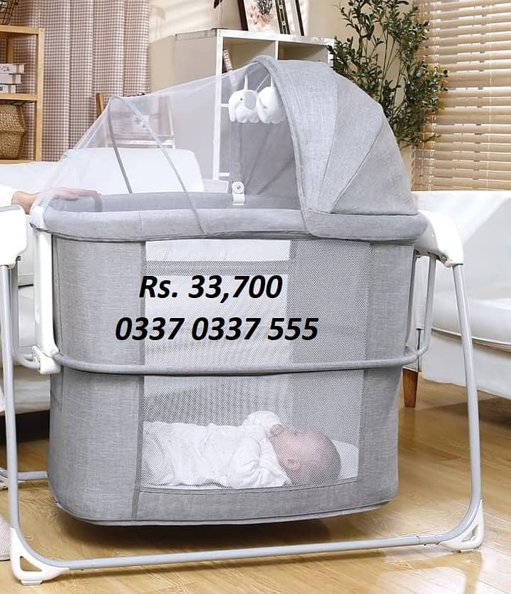 Mastela 4 in 1 & 3 in 1 | Kids Electric Baby Swing cot | 03015157031 19