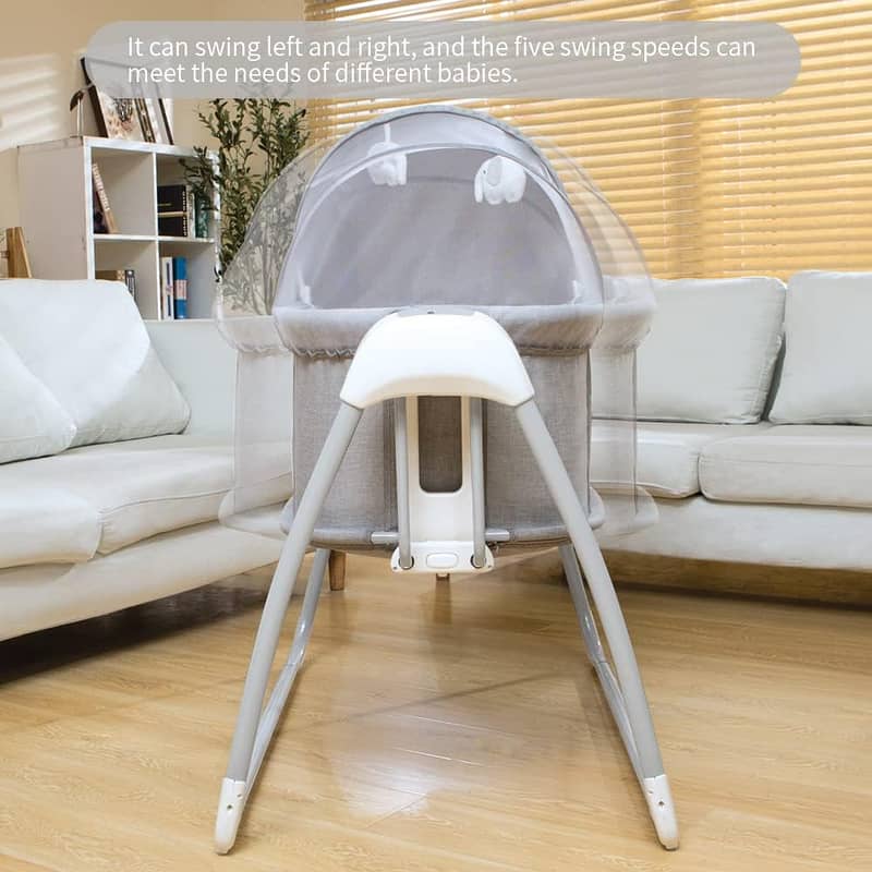 Mastela 4 in 1 & 3 in 1 | Kids Electric Baby Swing cot | 03015157031 3