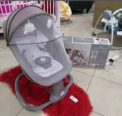 Mastela 4 in 1 & 3 in 1 | Kids Electric Baby Swing cot | 03015157031 17