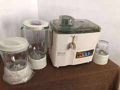 Juicer machine, National 4in1 juicer machine