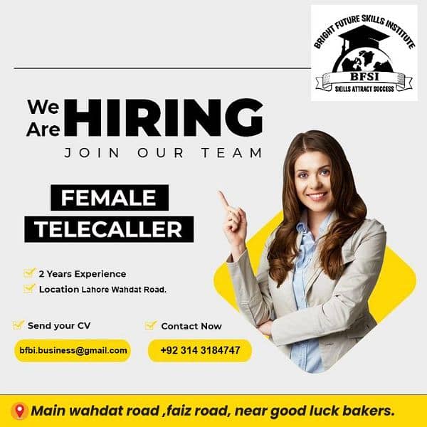 Female Telecaller 0