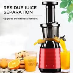 slow juicer cold press smoothie blender fruit mixers portable juicer