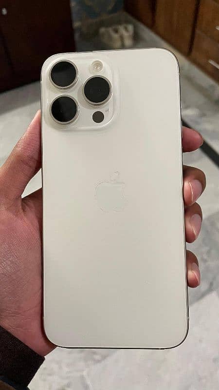 iPhone 15 pro max jv white 256 gb 5