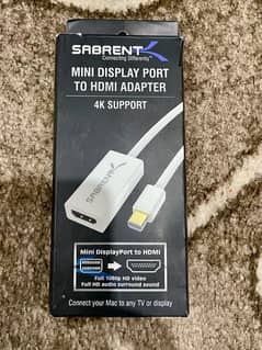 4K Mini Display Port to HDMI Adapter