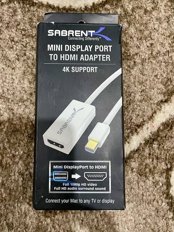 4K Mini Display Port to HDMI Adapter 0