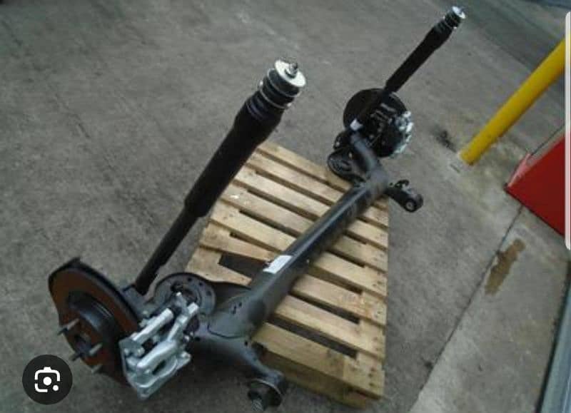 Toyota yaris cross suspension 5