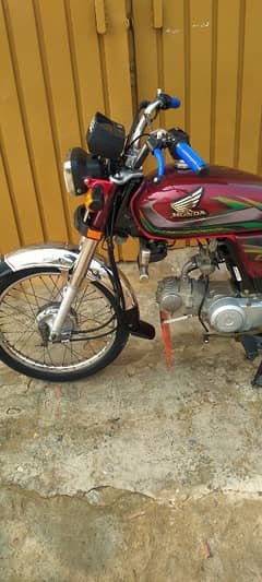 Honda CD 70 urgent for sale document file clear