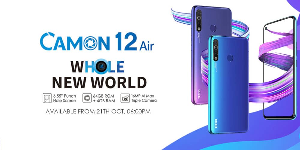 Tecno Camon 12 Air (4/64 GB) 0