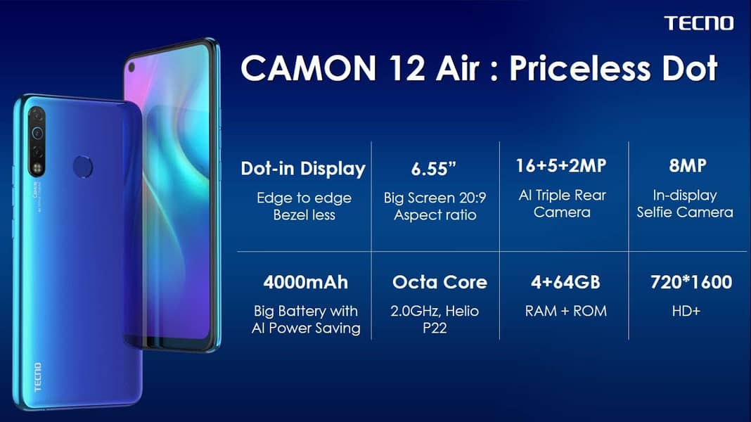 Tecno Camon 12 Air (4/64 GB) 2