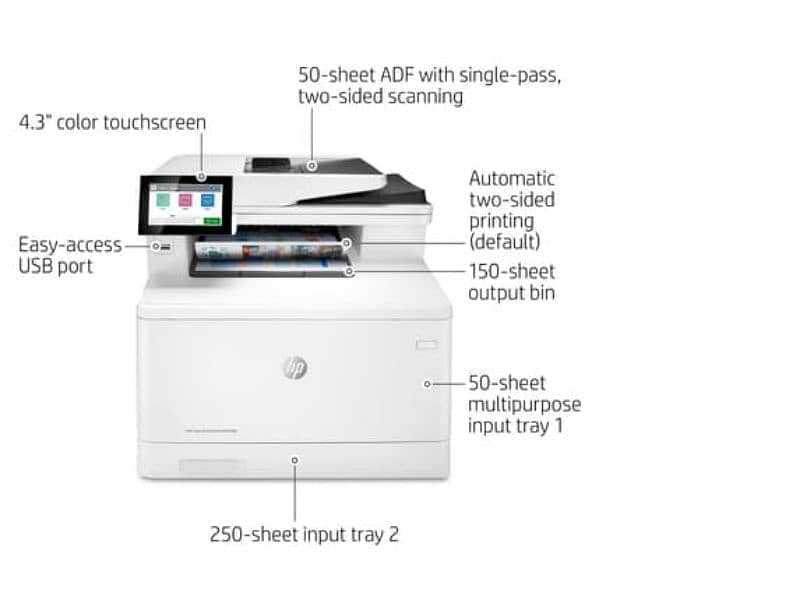 Hp Laser jet M480f Printer 4