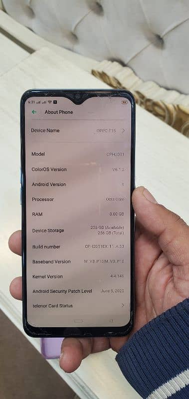 oppo a 15 pro urgent sale 8gb 256gb 10/10 condition 6