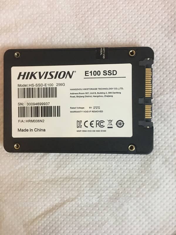 Hikvision 256GB SSD 1