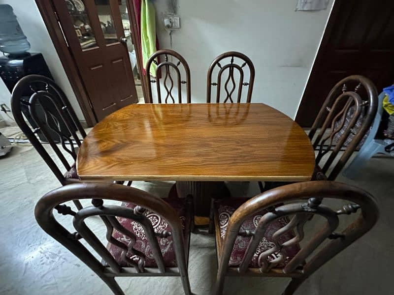 6 person dining table and chairs 1