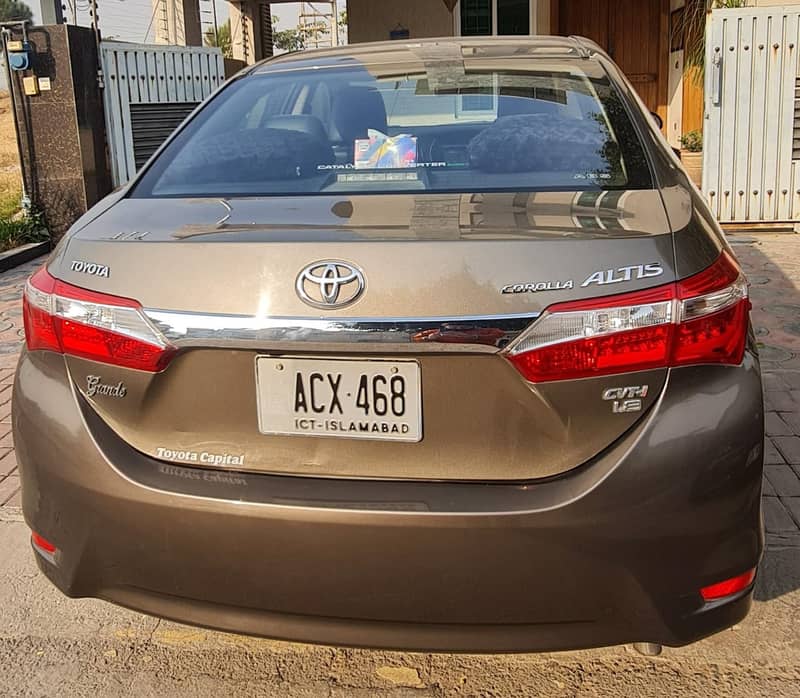 Toyota Corolla Altis Grande 2017 2