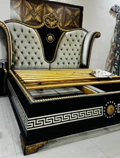 new bridal luxury king size bed set for sale