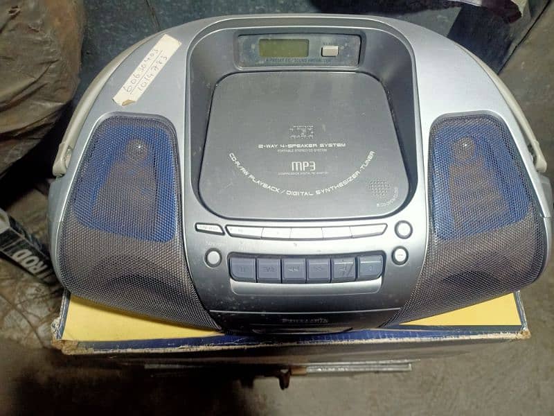 Japani mp3 Cd player, cassette player & FM player 2