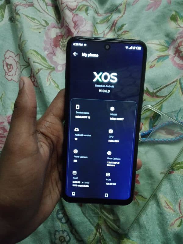 infinix hot 12 6+5/128 gb exchanve possible 2