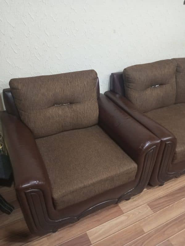 Sofa Set and Center Table Both Urgent selling 1