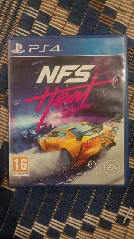 NFS Heat PS4 ORIGINAL CD 1