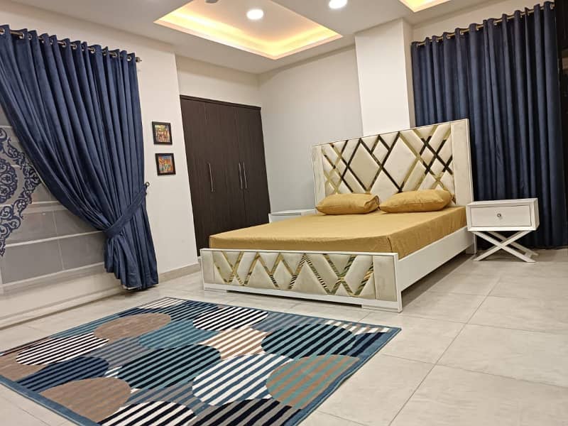 Century mall Safari 3 fully furnished 2 bedroom apartments for rent safari 3 bahria town Rawalpindi 2