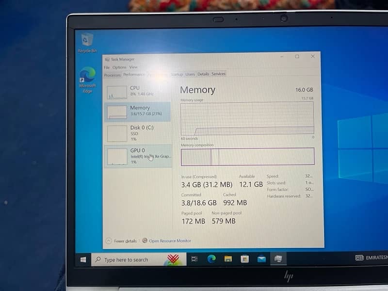 Hp 840 g8 i5 11gen 16 gb 512ssd 4