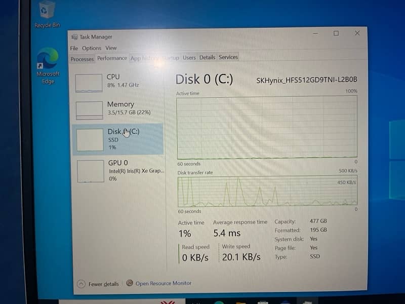 Hp 840 g8 i5 11gen 16 gb 512ssd 5