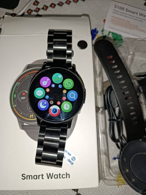 Lemfo s100 smart watch for sale 03215363790 6