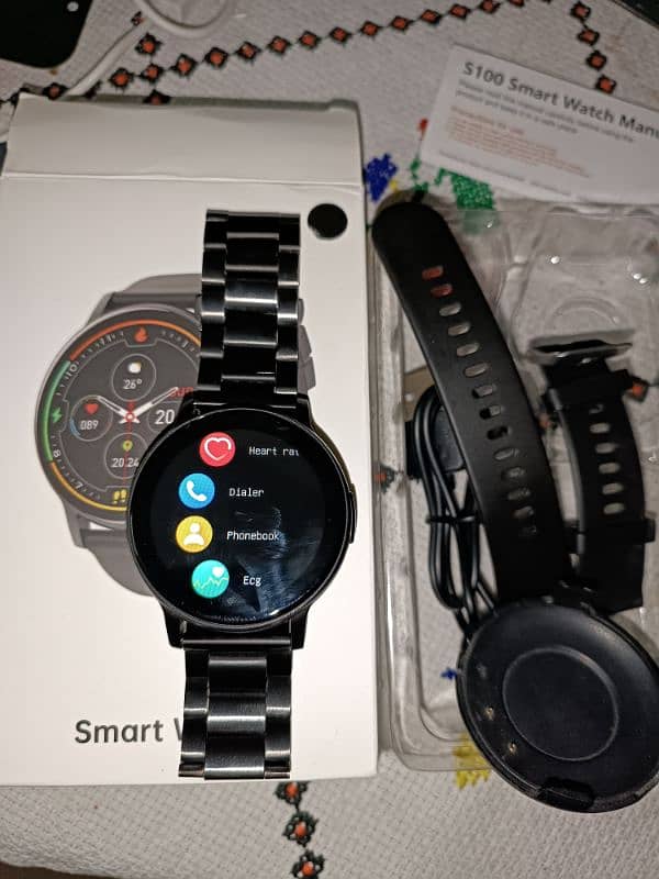 Lemfo s100 smart watch for sale 03215363790 8