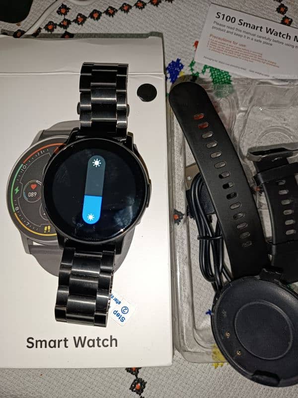 Lemfo s100 smart watch for sale 03215363790 10