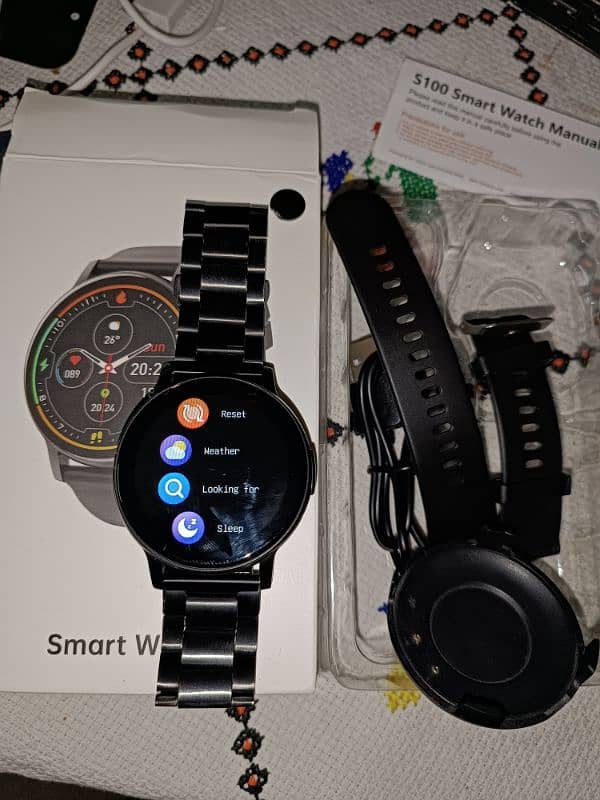 Lemfo s100 smart watch for sale 03215363790 13