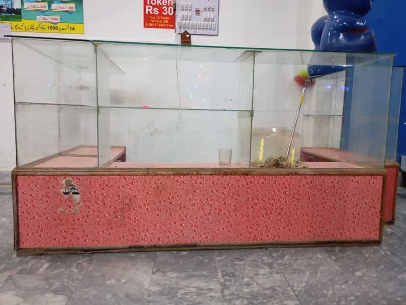 Glass counter for sale 1