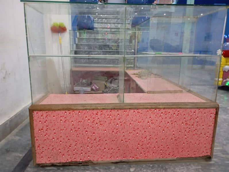 Glass counter for sale 2