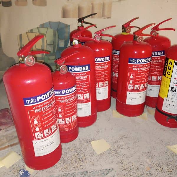 Refilling fire extinguisher 6