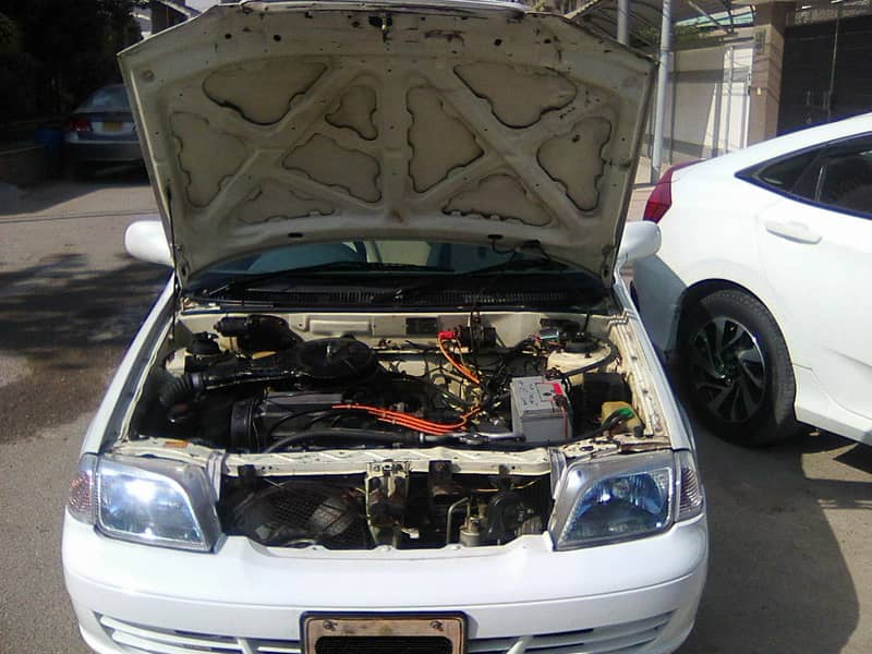 SUZUKI CULTUS VXL 2003 MODEL WHITE COLOUR VERY GOOD CONDITION 14