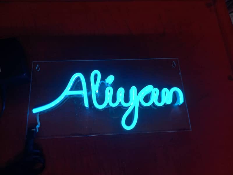 Neon Lights/Neon Sign/light sign/Acrylic sign/3d sign board 8