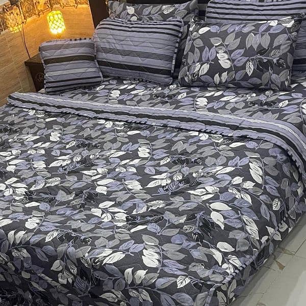 7pcs king size bed sheets 1