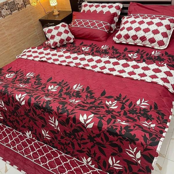 7pcs king size bed sheets 2