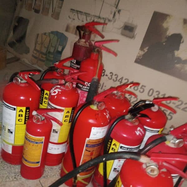 refilling fire extinguisher 6