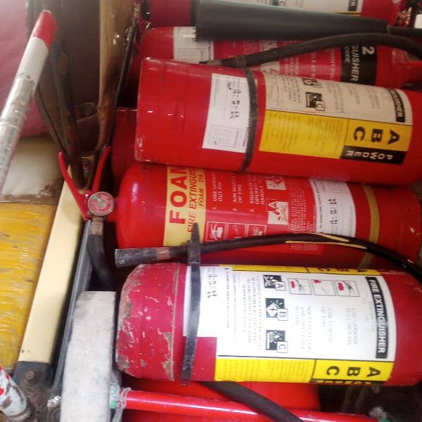 refilling fire extinguisher 8