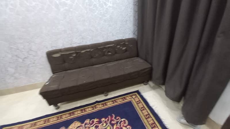 Sofa Cum Bed, Seaty, and Baby Cot Bed for Sale 2