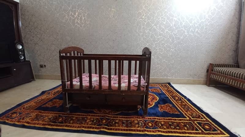 Sofa Cum Bed, Seaty, and Baby Cot Bed for Sale 3